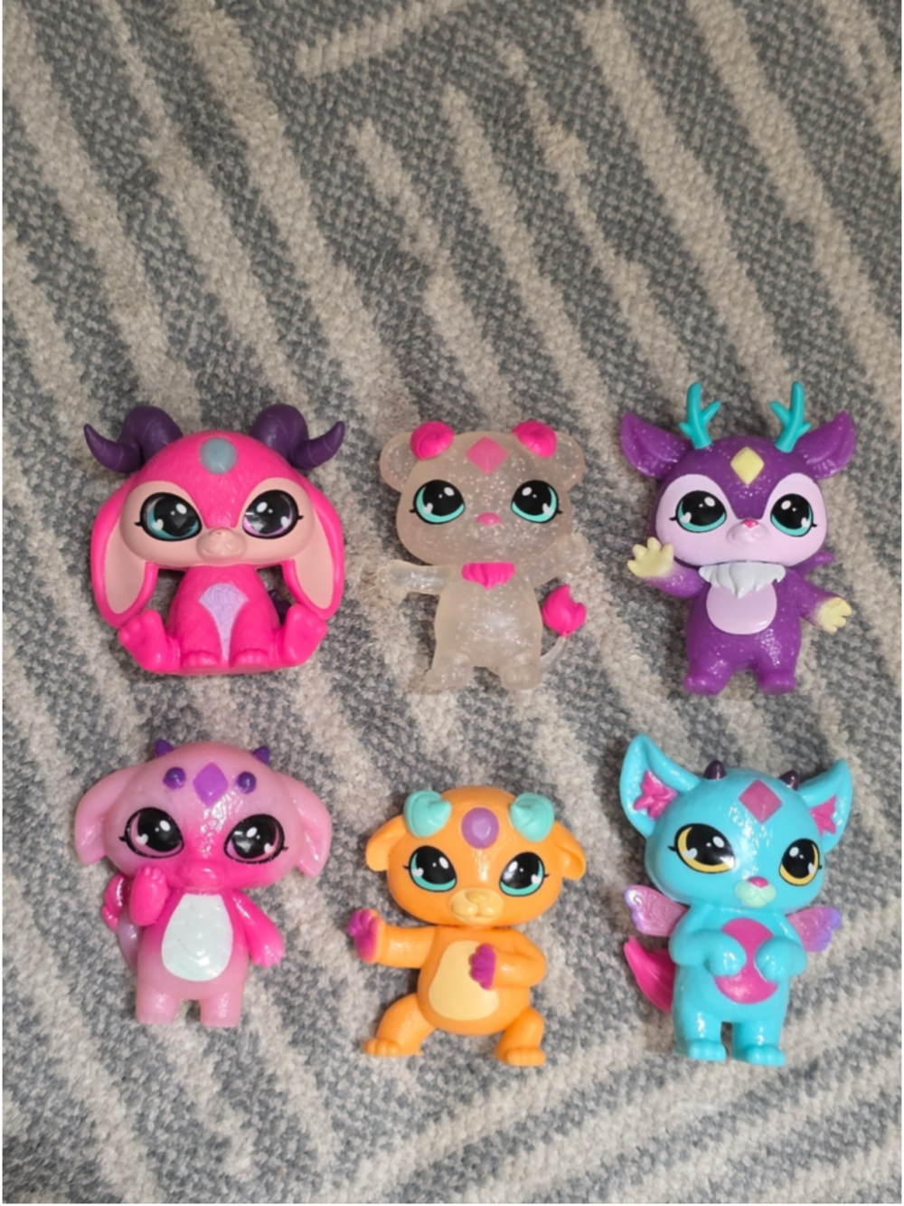 Magic Mixies Mixlings Figure Lot Glitter Fantasy Creatures Mini Toys Bundle Kids